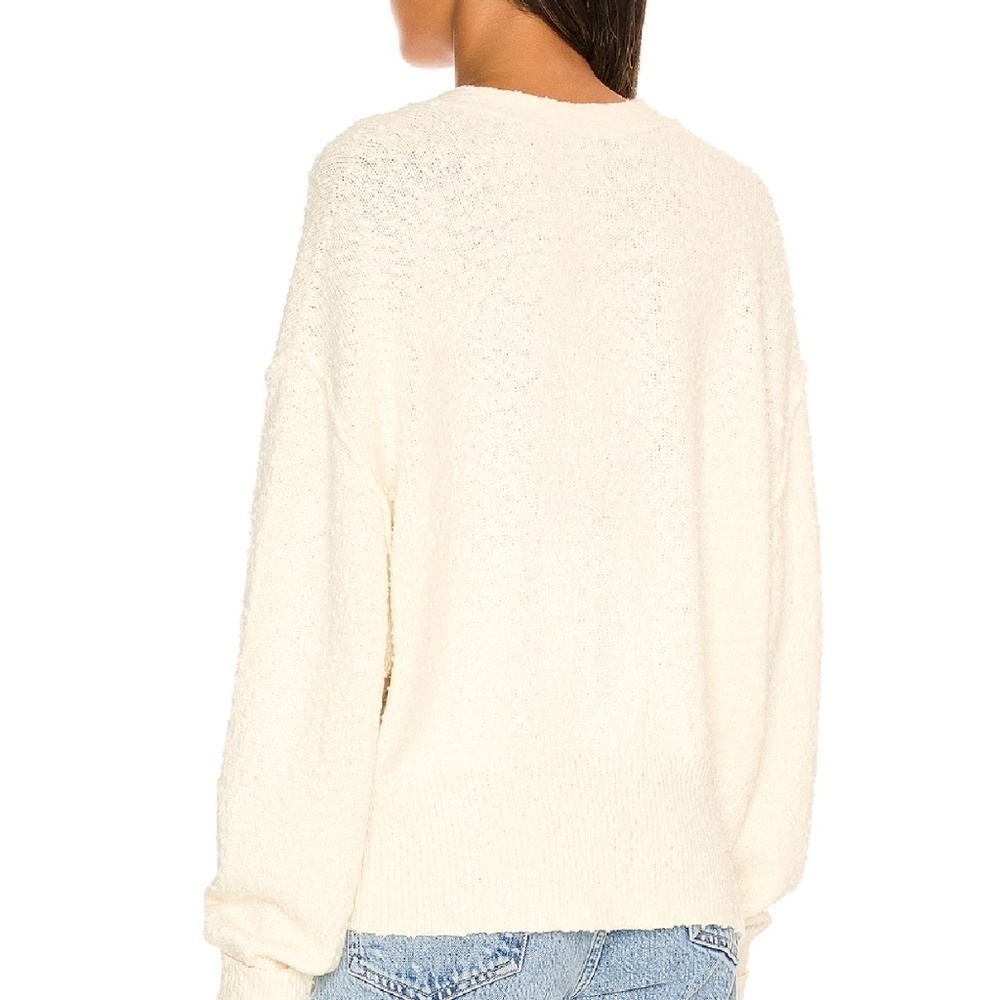 Free People NWT Found My Friend Cardi - Cream - Size Medium - Picture 2 of 13